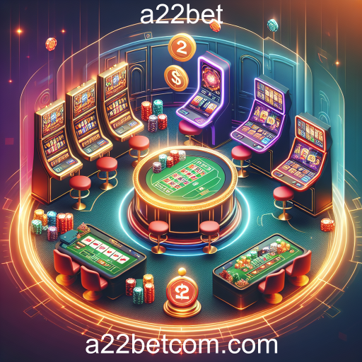Descubra a categoria Cassino na a22bet